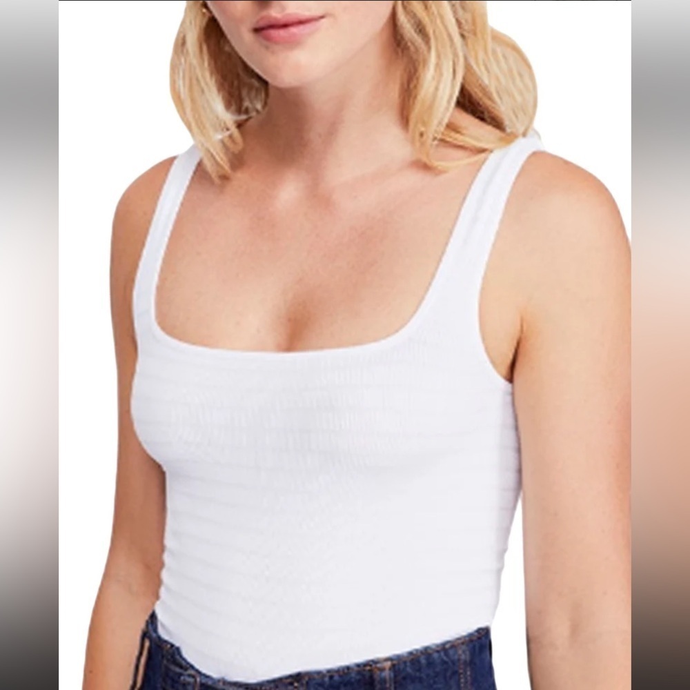 FREE PEOPLE WHITE TANK